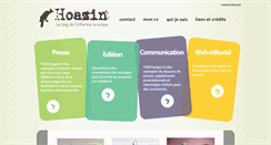 Desktop Screenshot of hoazin.fr
